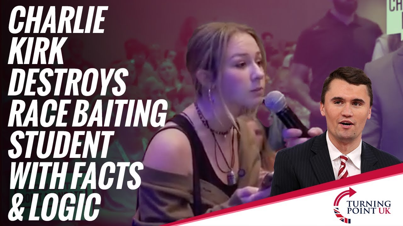 Charlie Kirk Debates Student on Crime Statistics, White Privilege, and the Crisis of Fatherlessness in America