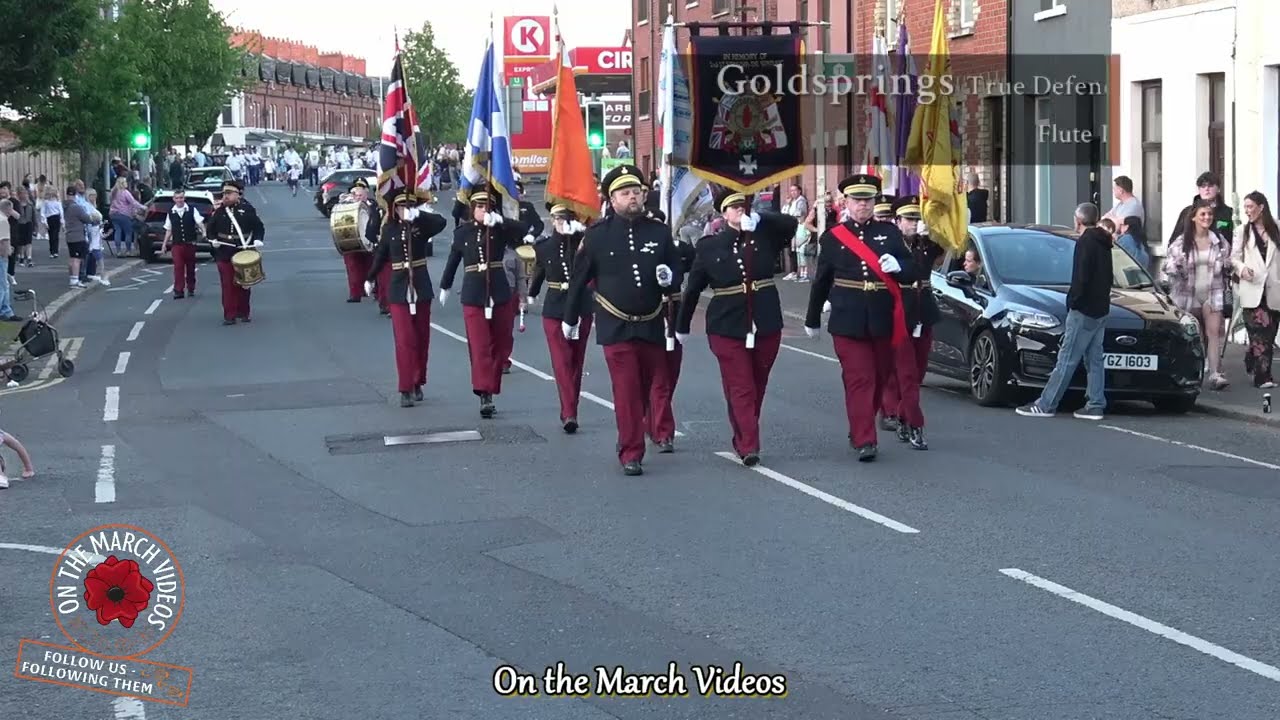 Goldsprings True Defenders @ Protestant Boys East Belfast annual parade 10th May 2025