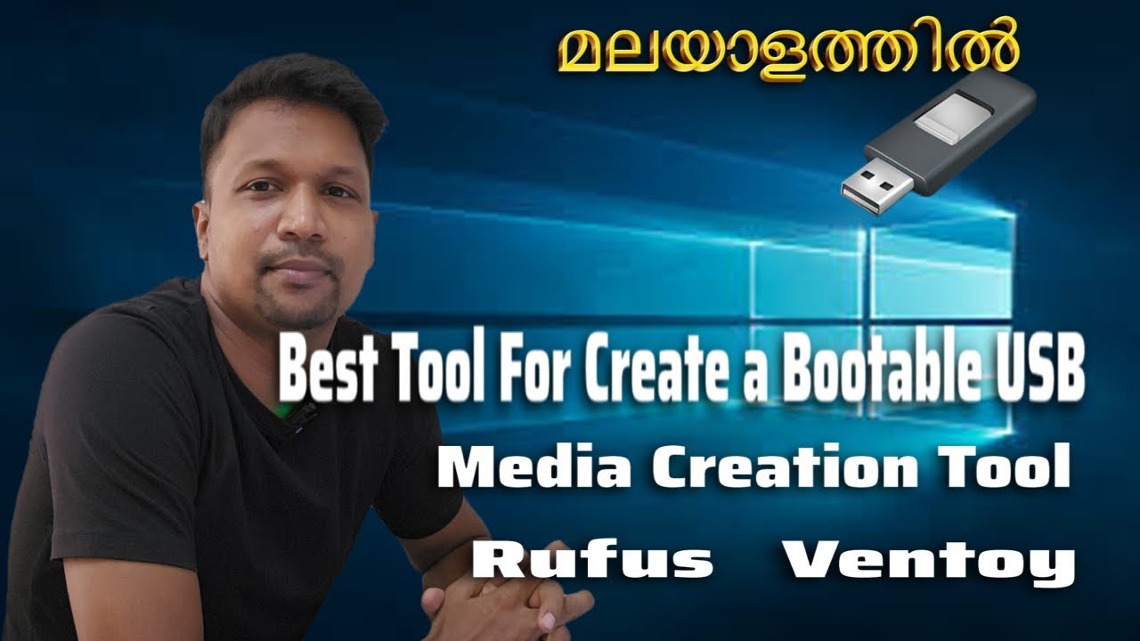 How to make USB Bootable | Malayalam with Ventoy | Rufus | Media Creation Tool 11 | 10 