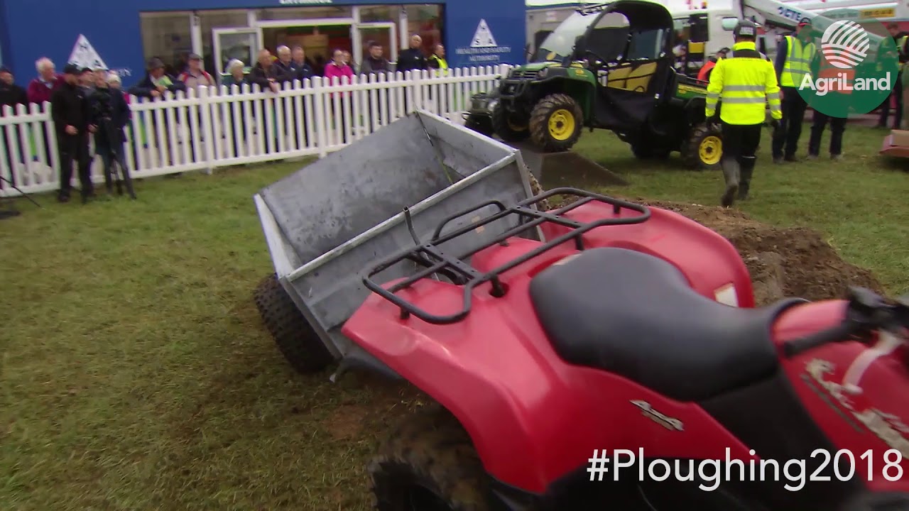 Quad bike safety demo...on towing trailers YouTube