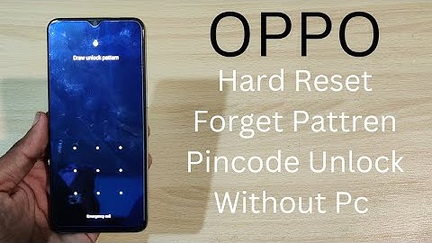 Oppo F17 Hard Reset Unlock | Oppo Cph2095 Pattren Password Unlock Without Pc 2022