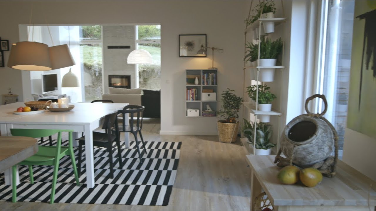 Hjemmeholdet. en personlig stue med naturens materialer youtube Bordben jem og fix