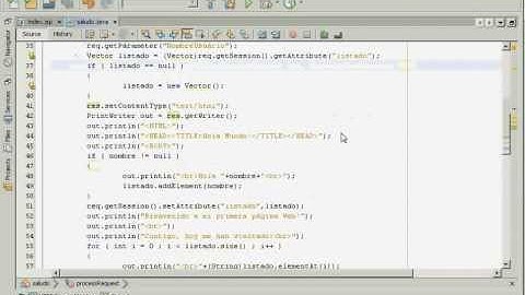 Tutorial Sessions in Java servlets with Netbeans
