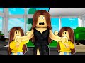 Raising IDENTICAL GIRL TWINS In Roblox Brookhaven..