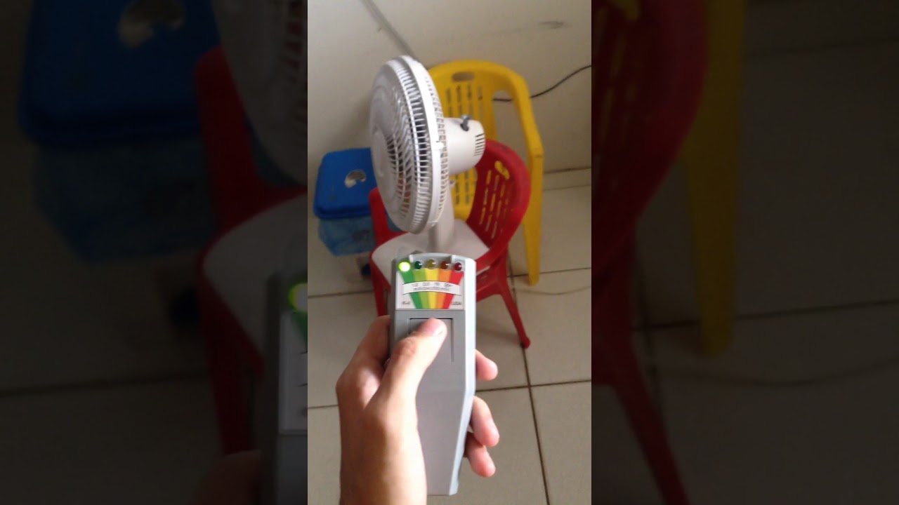 Testando o meu K-II EMF METER, que comprei no exterior