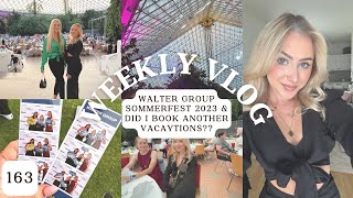 vlog 163 | Walter Group Sommerfest & bookla jsem další letenky?
