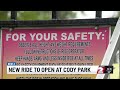 Dragon roller coaster opens at Cody Park
