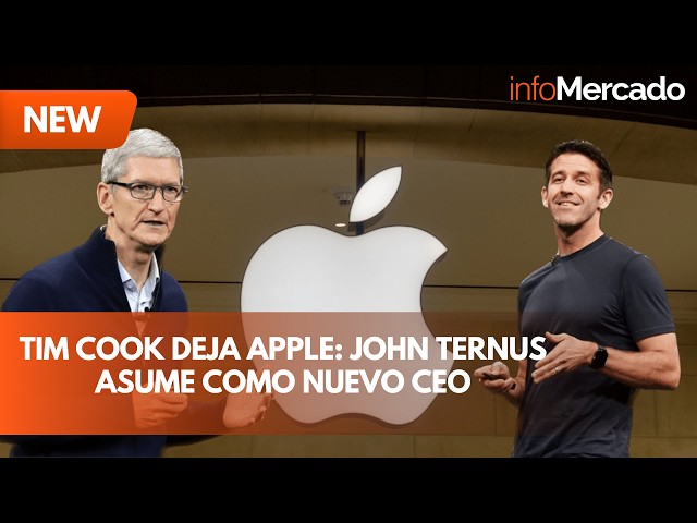 Tim Cook deja Apple: John Ternus asume como nuevo CEO