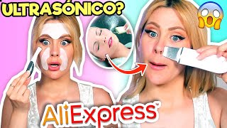 PROBANDO LOS PRODUCTOS MÁS RAROS DE BELLEZA DE ALIEXPRESS #3 ¿FUNCIONAN? видео