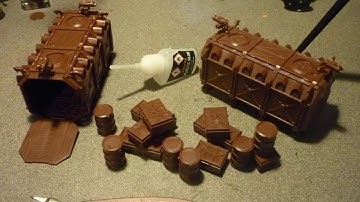 Munitorum armoured containers building process