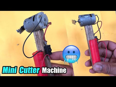 Cutter Motor Mini How To Make Mini Cutter Machine | Amazing DC Motor Inventions |Mini ...