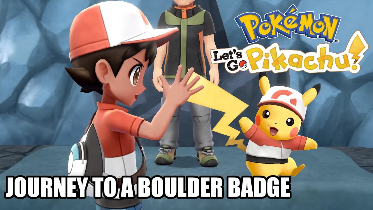 Pokemon Let's Go Pikachu - Journey to a Boulder Badge [Nintendo Switch]