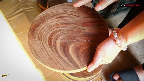 Thớt Nghiến Đá XỊN Đủ Kích Thước - Hàng Chuẩn Của HTX dao Phúc Sen