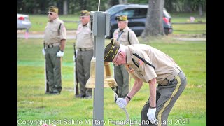MICHAEL MARTIN U S  ARMY   LAST SALUTE 5 22 21