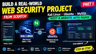 Build a Real-World Web Security Project from Scratch | Kali Linux + Ubuntu + MySQL | Part 1