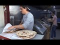 London's FASTEST Naan Bread making Master: Selling 3 Tandoori Naan for £1.00 + 3 Tawa Kulcha for £1