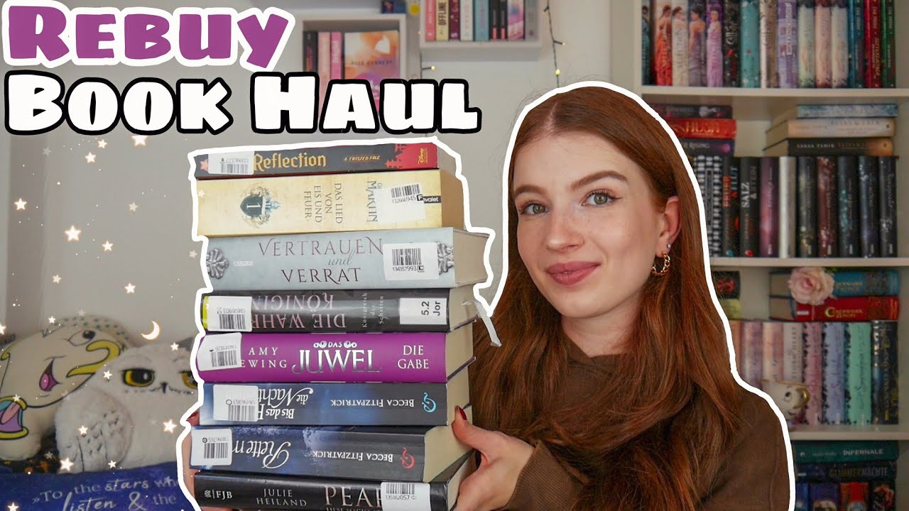 XL Rebuy Bücher Haul | Gebrauchte Bücher in super Zuständen?! | Neues Buch für 3€?!