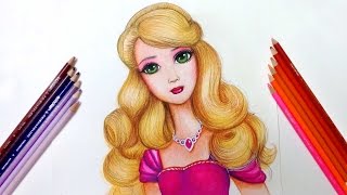 Asmita Art  How to draw barbie doll in simple dress for  Facebook