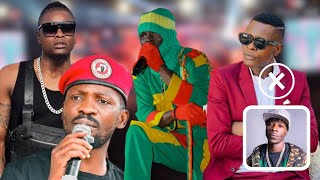 Ono PALLASO tatya Danger Alumbye Kimenke abawagizzi nebaffa essanyu nga Ali ne KING SAHA ku Stage.