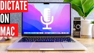 How to dictate on Mac