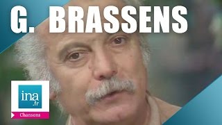Georges Brassens "L'amandier" | Archive INA chords