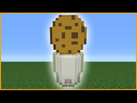 minecraft tutorial: how to make a cookie house - youtube