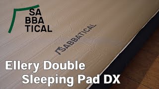 SABBATICAL エレリーダブル スリーピングパッド DXを忖度無しで SABBATICAL エレリーダブル スリーピングパッド DXを忖度無しで