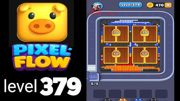 Pixelflow level 379 Guide Walkthrough Solution