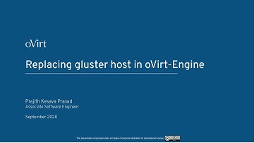 Replacing gluster host in oVirt Engine