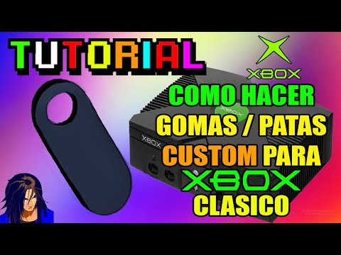 How to make custom rubber feet for original xbox ( EASY ) | KX