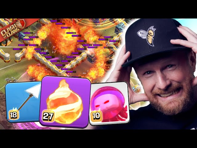 Yatta’s Angry Jelly Giant Arrow FIREBALL trick is SO BROKEN! Clash of Clans class=