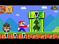 What if Everything Mario Touches Gets LOCKED in Super Mario Bros.?