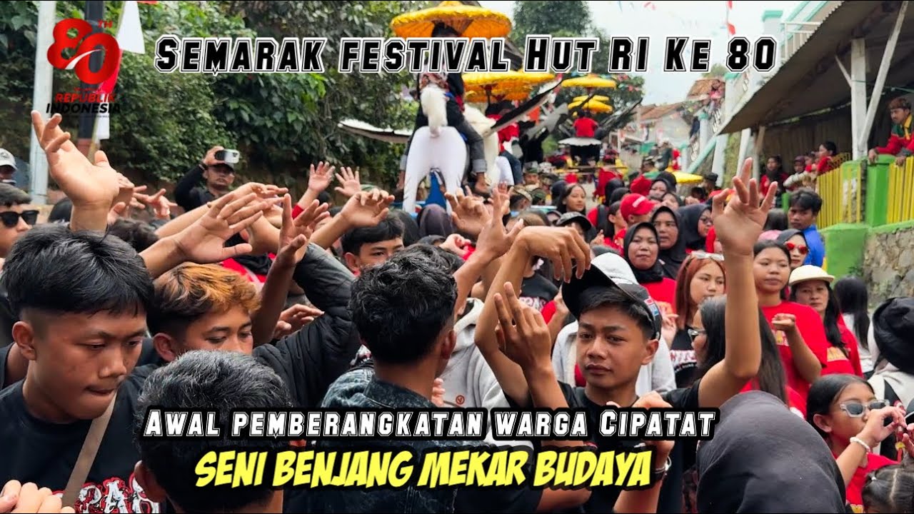 Hajat Lembur Kp. Cipatat Semeriah Ini! Mantap!!  Seni Benjag Mekar Budaya