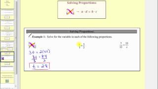 Solving Proportions (L6.2)
