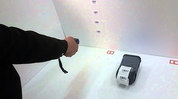 Intermec Barcode reader wirelessly connected to Mobile printer