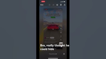 Bro, really thought he could hide