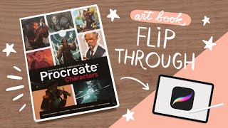 Procreate Characters Art Book Flip Through