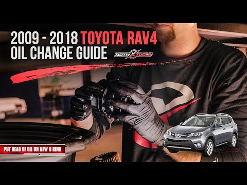 Toyota RAV4 Oil Change (2009-2018)