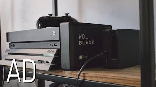 WD_Black D10 Game Drive Unboxing #AD