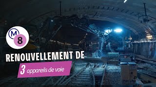 Ligne 8 - Travaux sur le réseau RATP