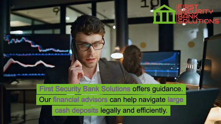 How to deposit a large amount of cash without getting in trouble