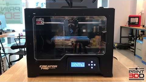 การ Load and Unload Filament Flashforge Creator Pro