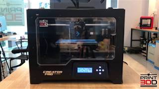 การ Load and Unload Filament Flashforge Creator Pro