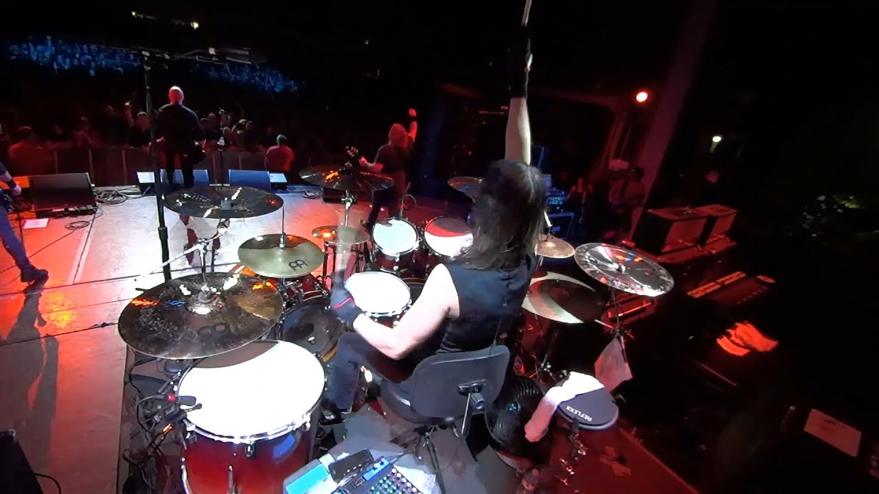 Dirk Verbeuren drumcam (Devin Townsend) Strapping Young Lad "All Hail