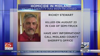 Victim found dead in Midland County identified