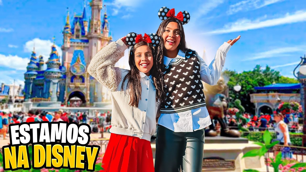 DIA DE MUITA DIVERSÃO NO PARQUE DA DISNEY *SERÁ QUR FOI RADICAL ?