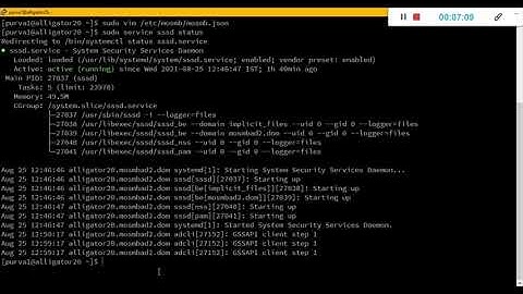 MoSMB Standalone Configuration with krb5 authentication and basic posix acl