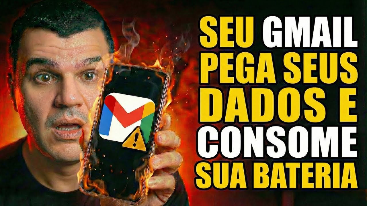 ESSA CONFIGURAÇÃO NO GMAIL ESTÁ ATIVA SEM PERMISSÃO PEGA SEUS DADOS PESSOAIS E DESCARREGA A BATERIA