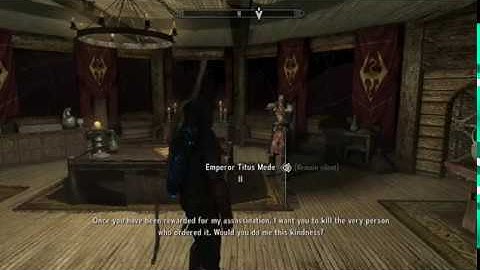 Skyrim Xbox One Gameplay: Assassin Pt 7 Ruff and Rugged without Editing