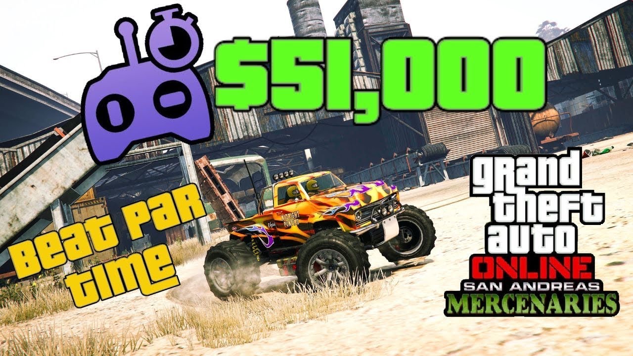 GTA Online DLC RC Bandito Time Trial Rogers Salvage and Scrap [Beat Par Time]